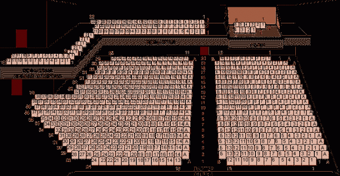 Театр комедии москва схема зала фото
